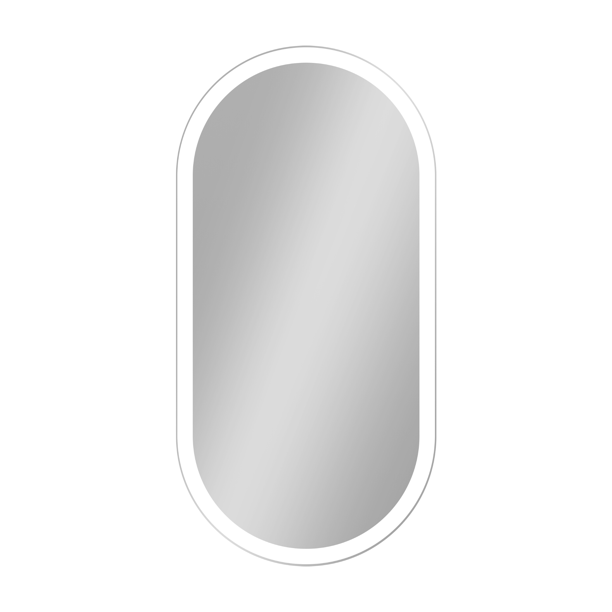 Miroir mural LED Kalisto 60 x 120 cm