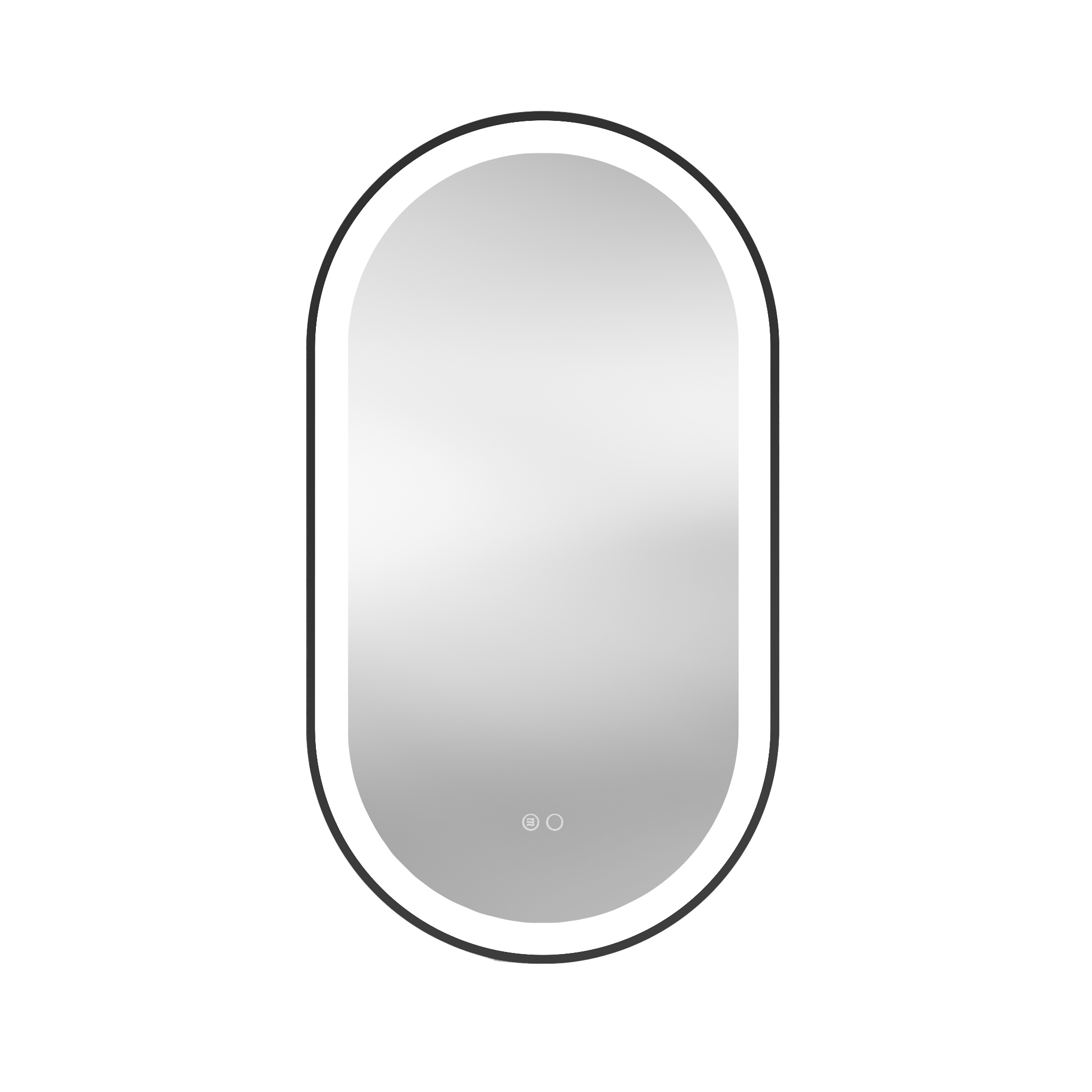 Miroir de salle de bain LED Leto 50 x 90 cm – une lumière moderne pour votre salle de bain