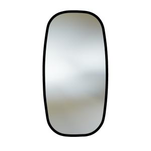 Miroir de salle de bain Nereida Black 45 x 90 cm avec éclairage LED - Image principale