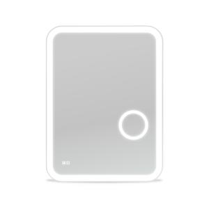 Miroir de salle de bain LED Pomona 60 × 80 cm avec interrupteur tactile - Image supplémentaire