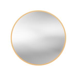 Miroir mural rond Rode Gold 80 – look glamour en doré - Image principale