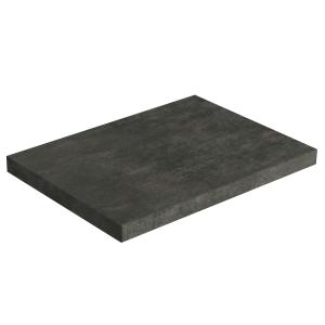 Plan de toilette graphite 605 x 400 mm - Image principale