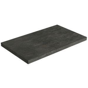 Plateau de meuble Graphite 805 x 470 mm – coloris graphite, compatible avec les séries de meubles de salle de bains Lavita - Image principale