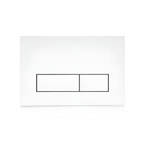 Plaque de commande LAV 200.3.1, blanc – double chasse pour réservoir de chasse encastré - Image supplémentaire