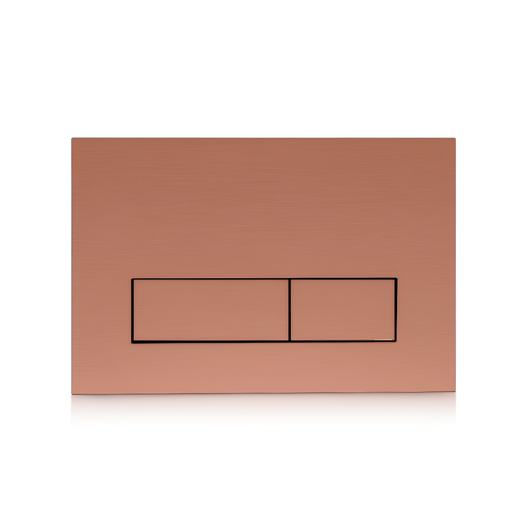Plaque de commande WC LAV 200.3.6 couleur cuivre brossé