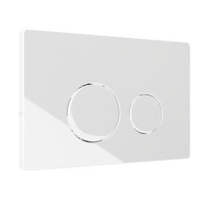 Plaque de commande LAV 200.4.1 pour réservoir de chasse encastré, blanc - Image principale