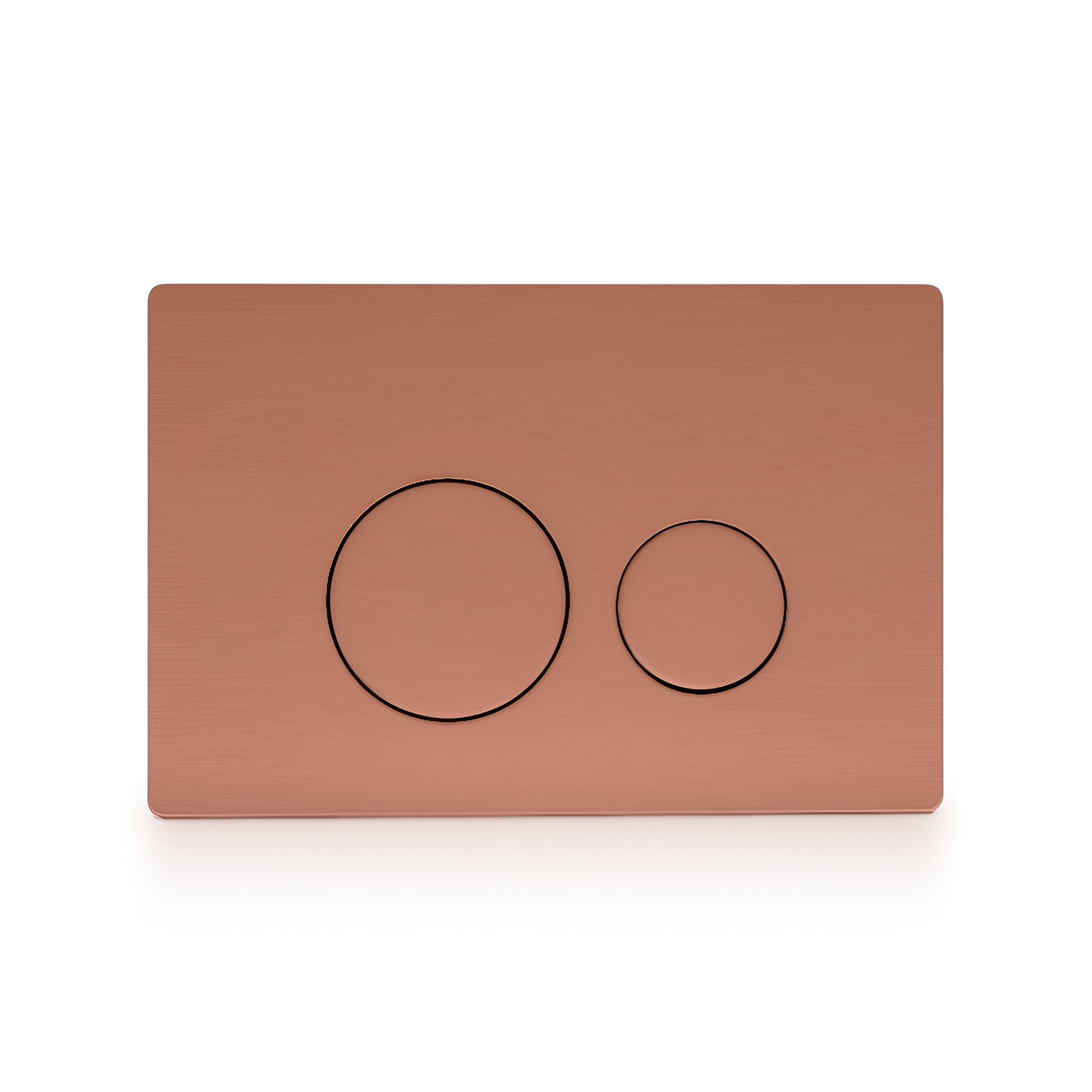 Plaque de commande WC LAV 200.4.6 coloris cuivre brossé