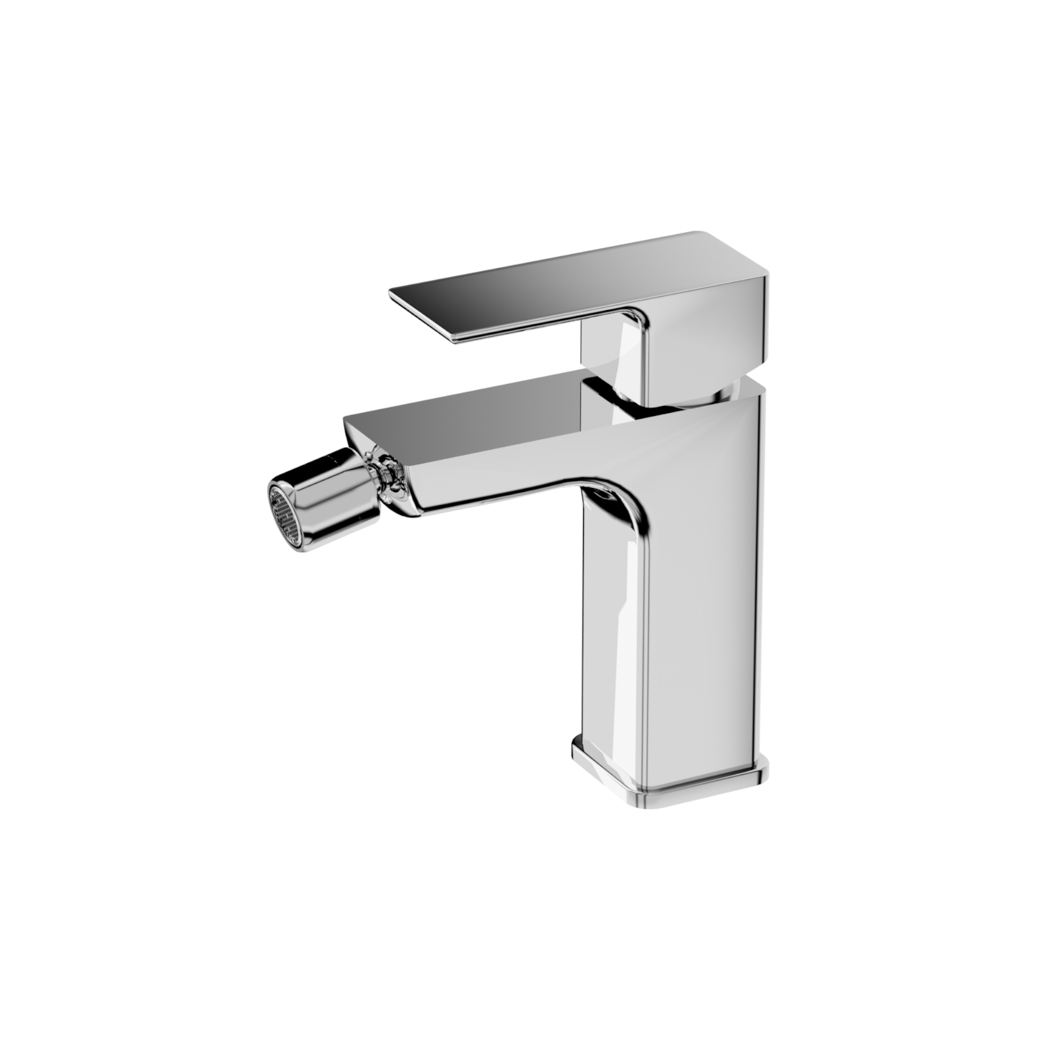 Mitigeur de bidet Aquila Chromé – design élégant et minimaliste pour les salles de bains modernes