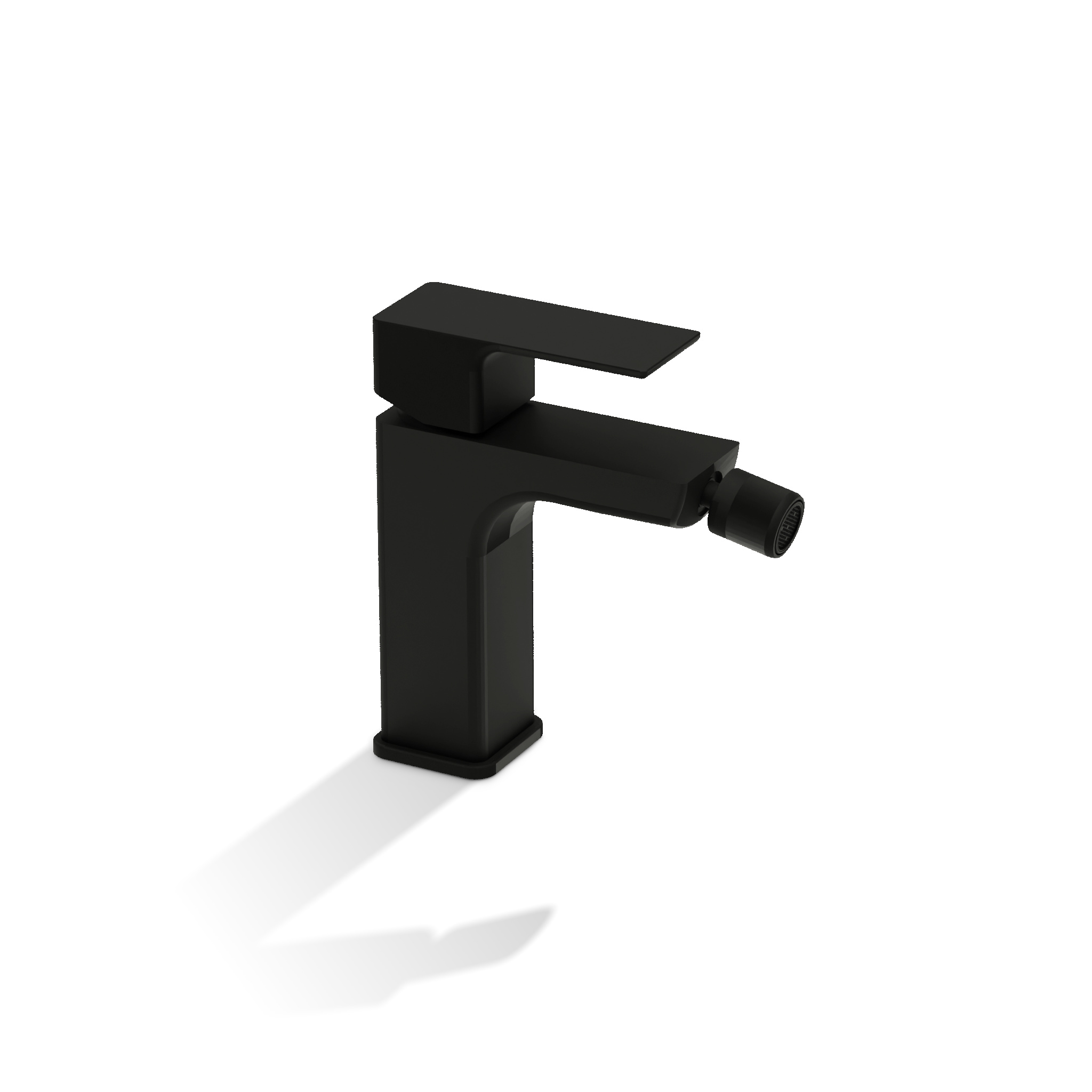 Mitigeur de bidet Aquila noir mat en laiton