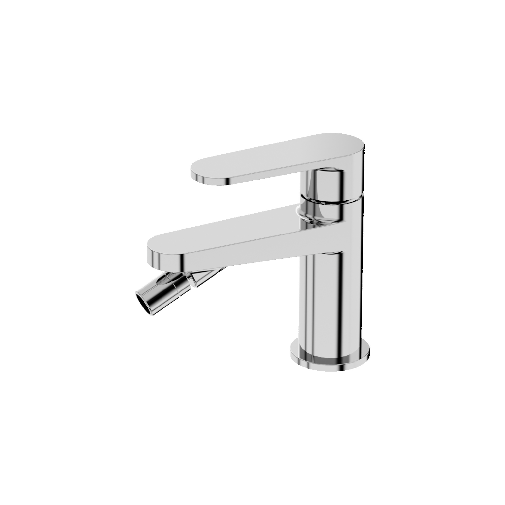 Robinetterie de bidet Cetus chromée – hygiène et confort élégants