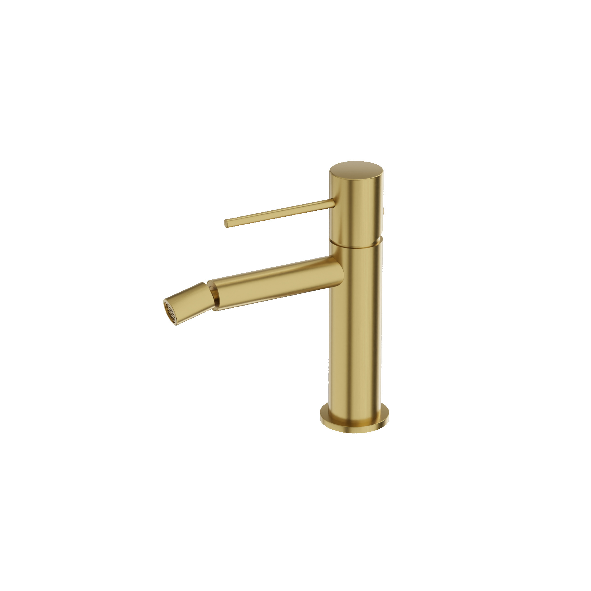 Robinet de bidet Orion en or brossé