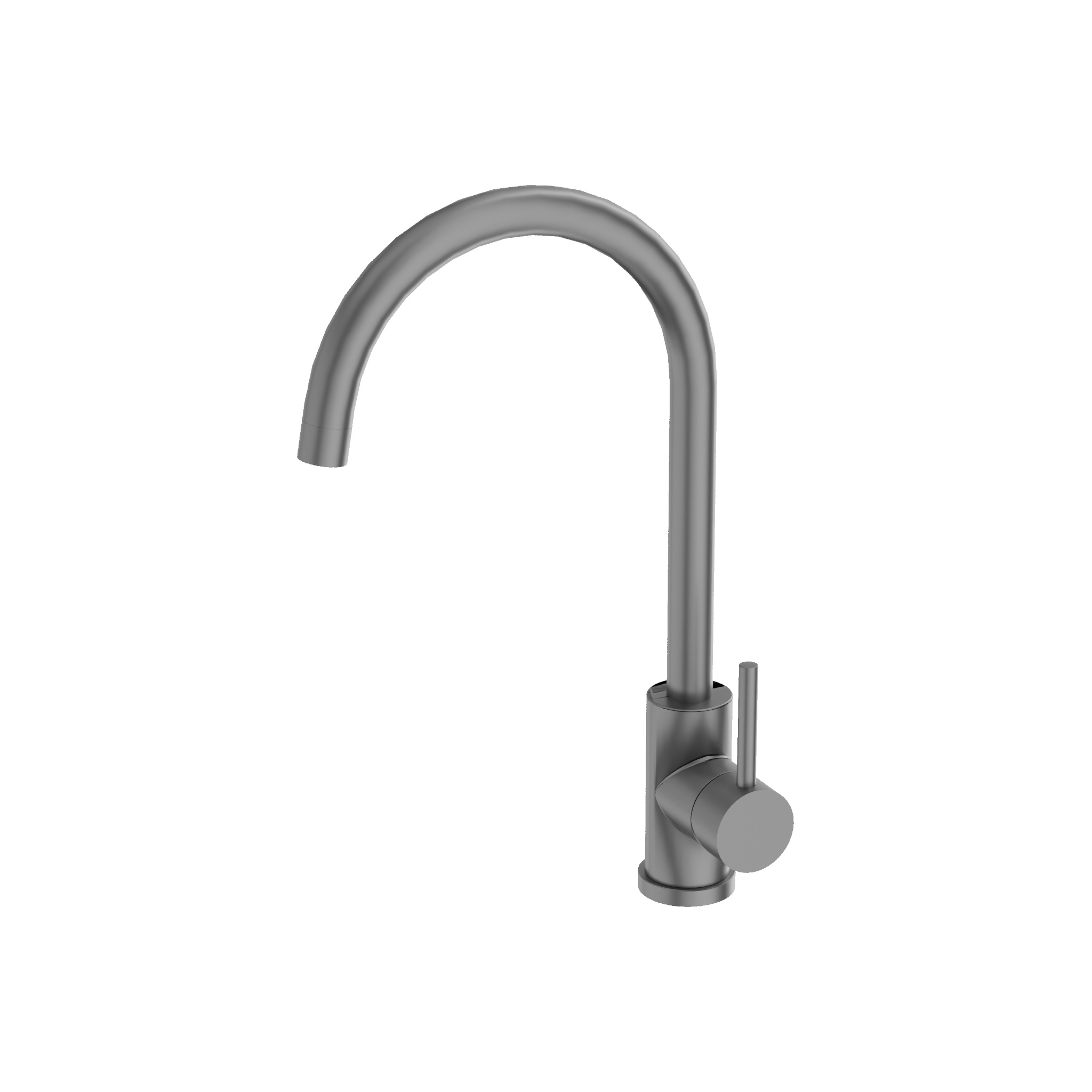 Robinet de cuisine Orion en acier inoxydable – bec pivotant, élégant et robuste