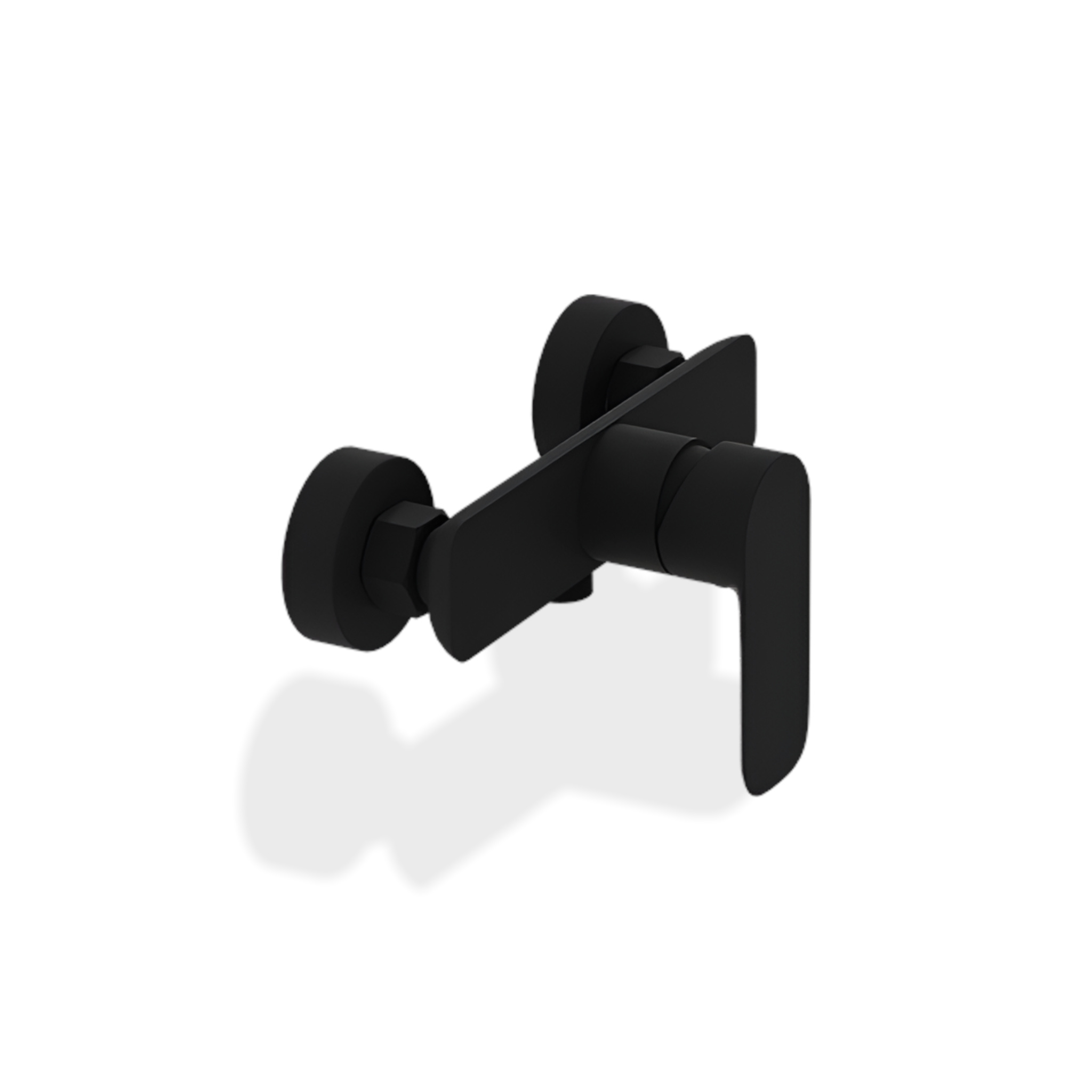 Robinetterie de douche Spark en laiton, finition noir mat