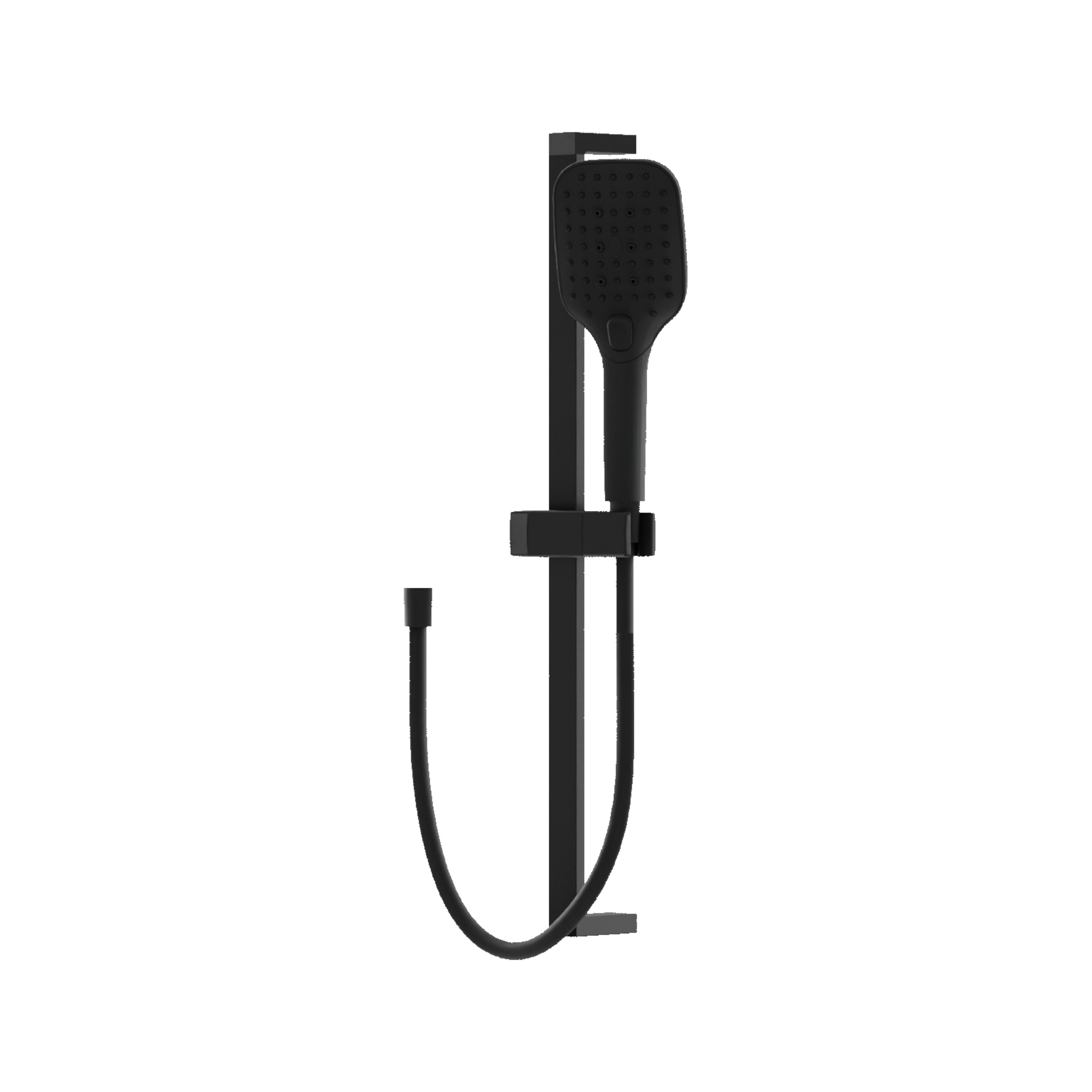 Cetus Ensemble de douche avec barre de douche – Noir mat