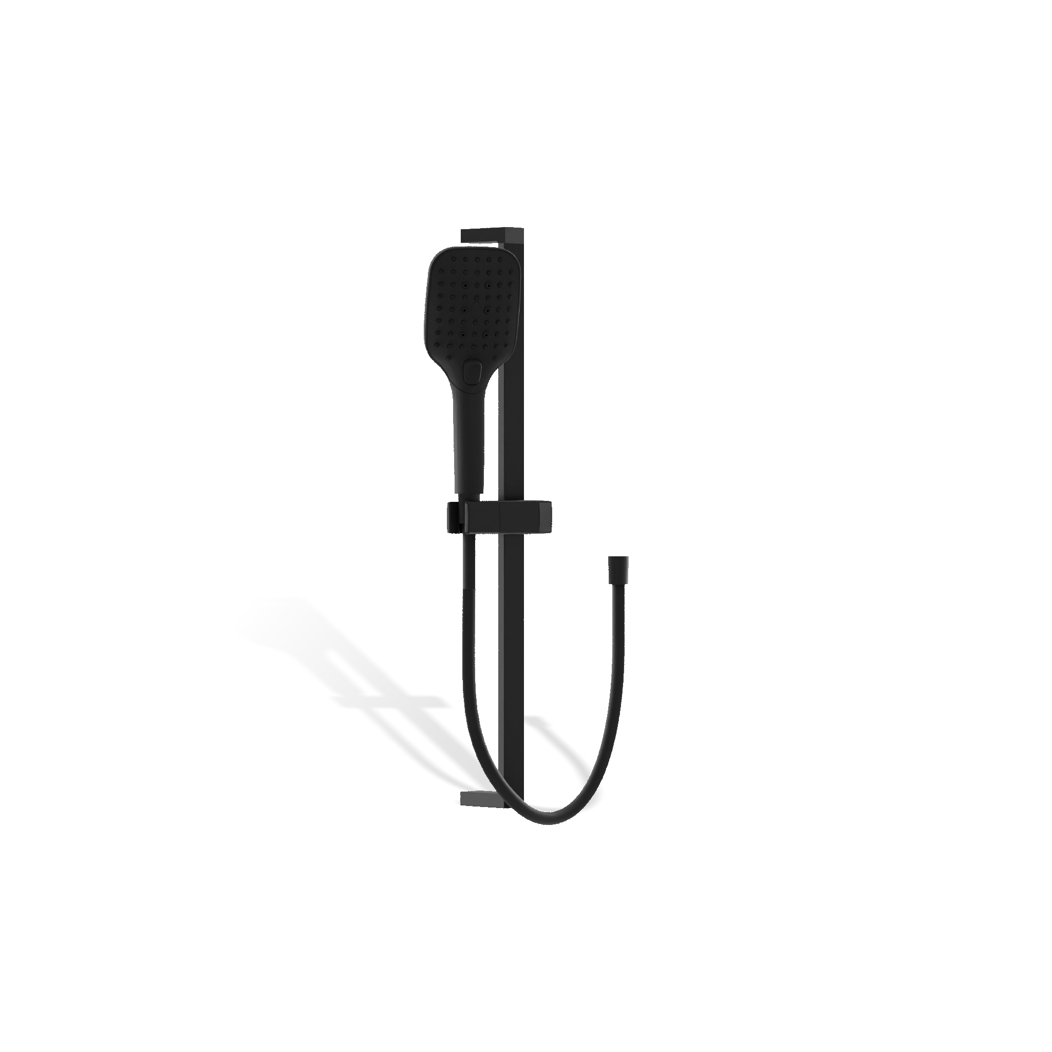 Ensemble de douche apparent Cetus en noir mat