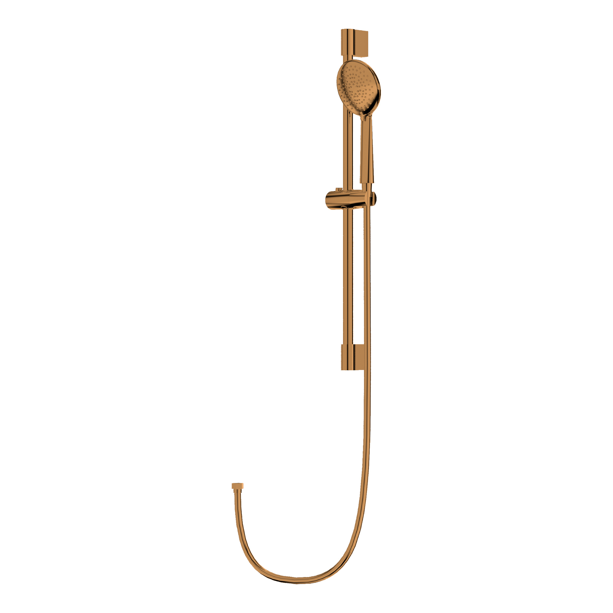 Set de douche Orion Brushed Copper avec barre de douche