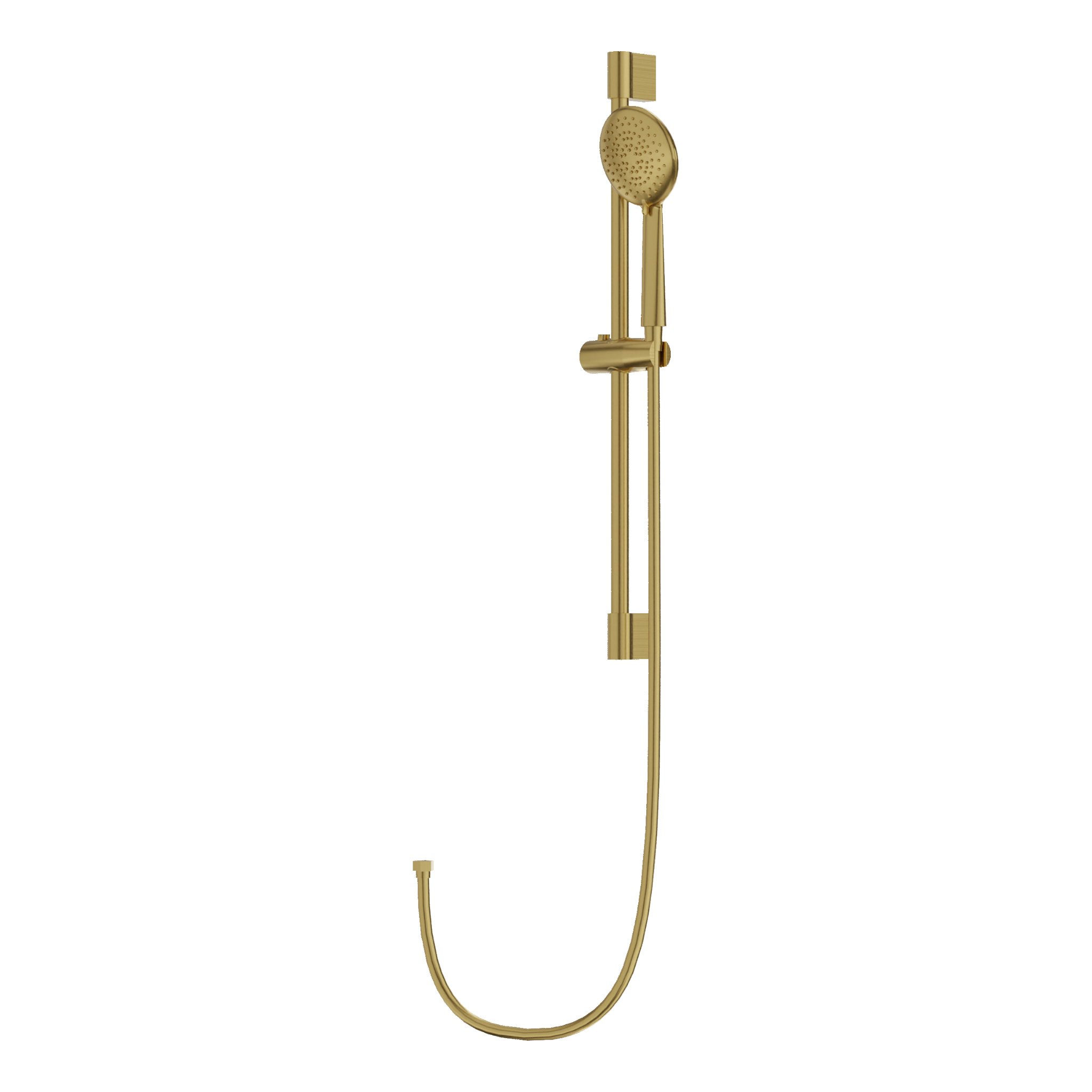Ensemble de douche Orion avec barre en or brossé