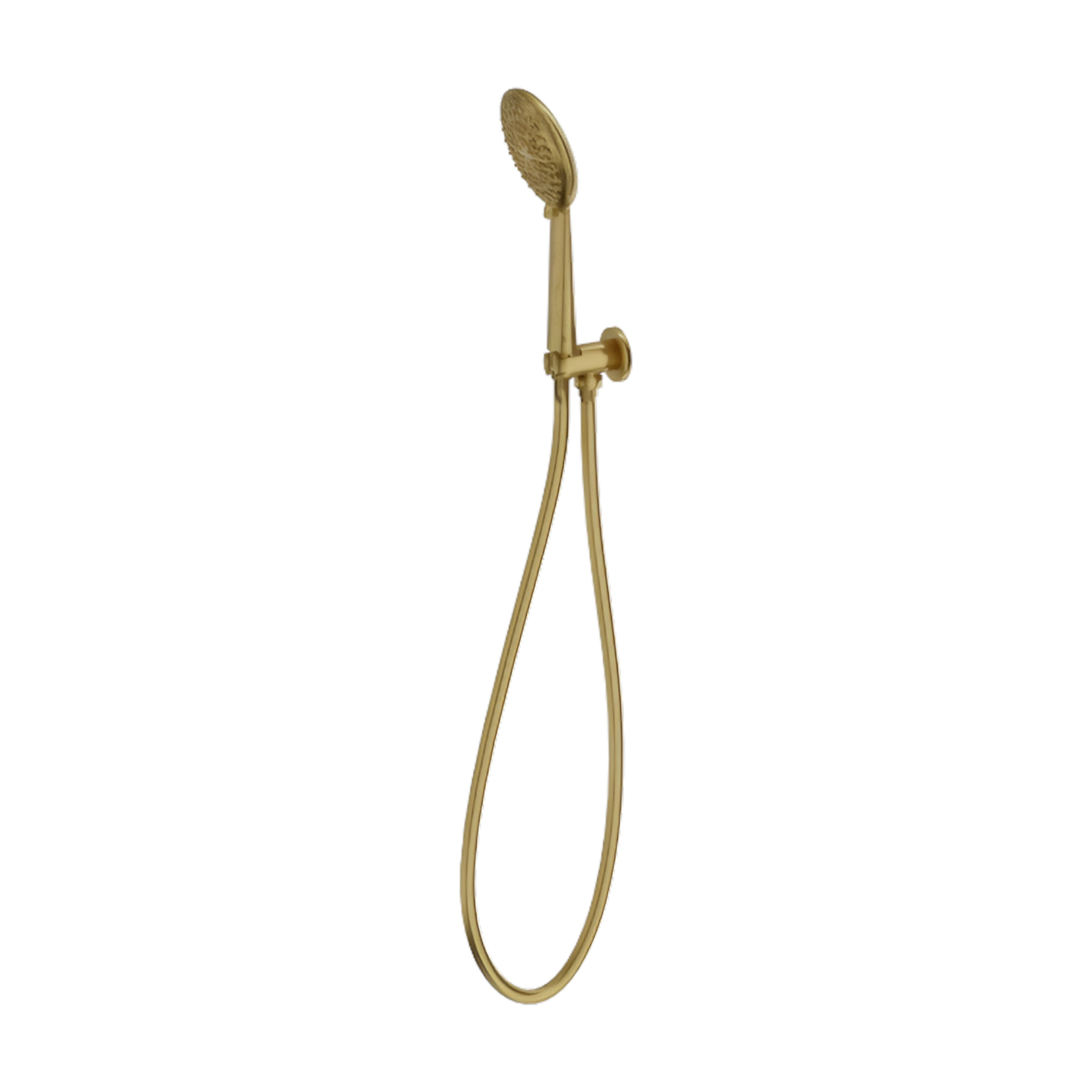 Ensemble de douche avec support Orion – Or brossé