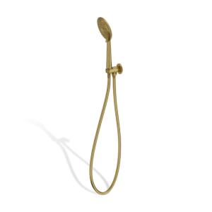 Ensemble de douche avec support Orion – Or brossé - Image supplémentaire