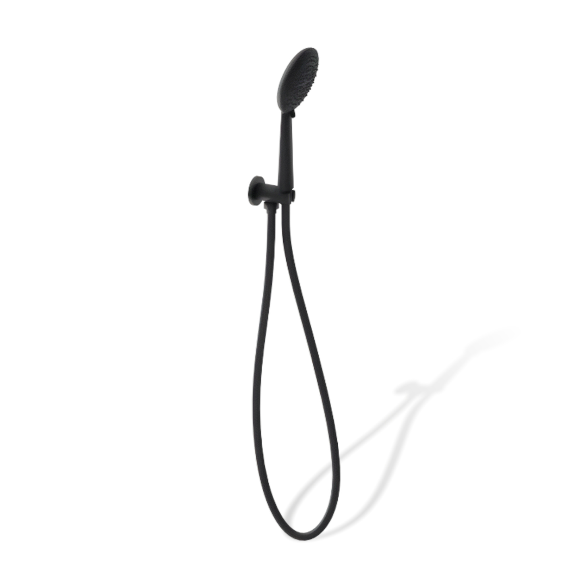 Set de douche Orion noir mat avec douchette à main