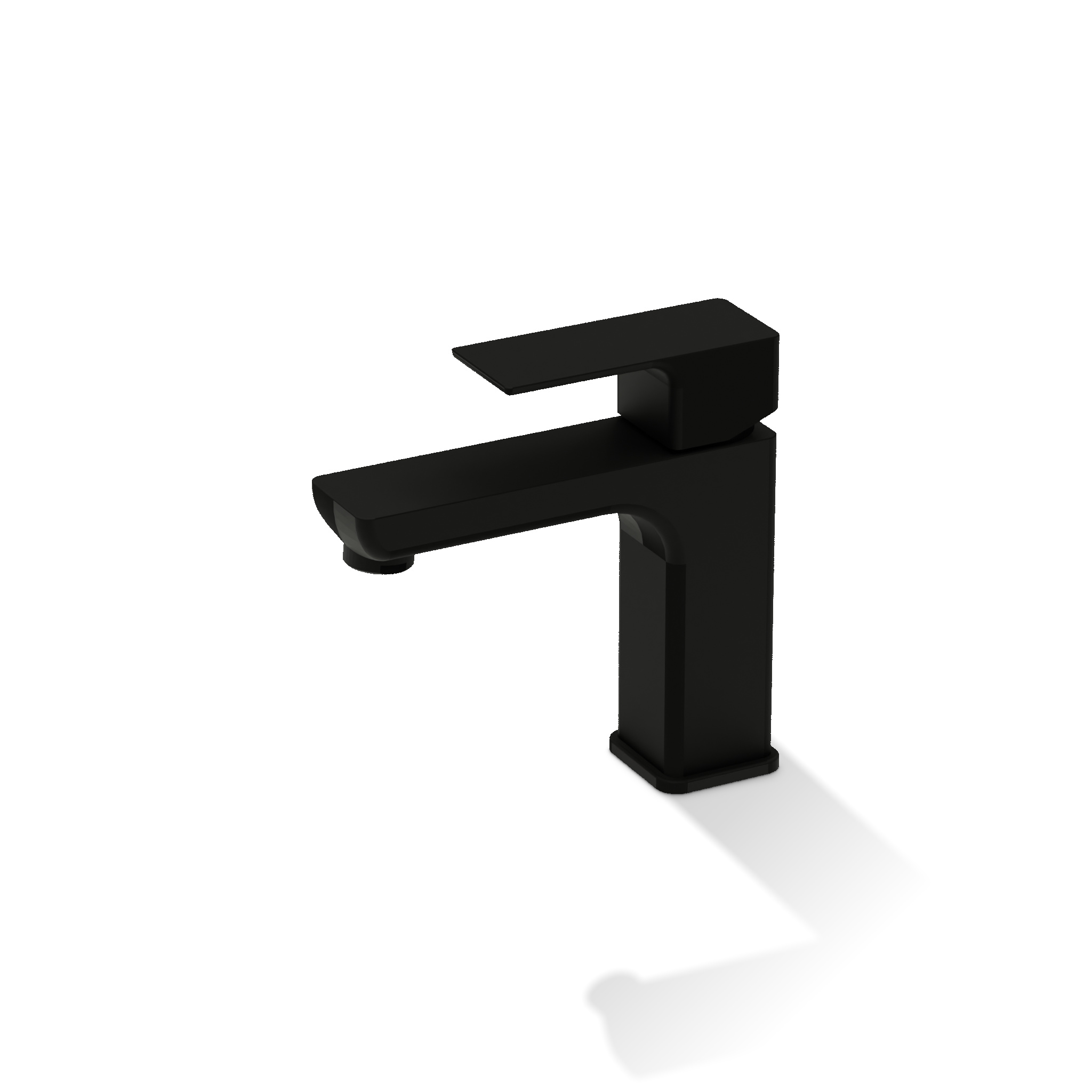 Mitigeur de lavabo bas Aquila, finition noir mat