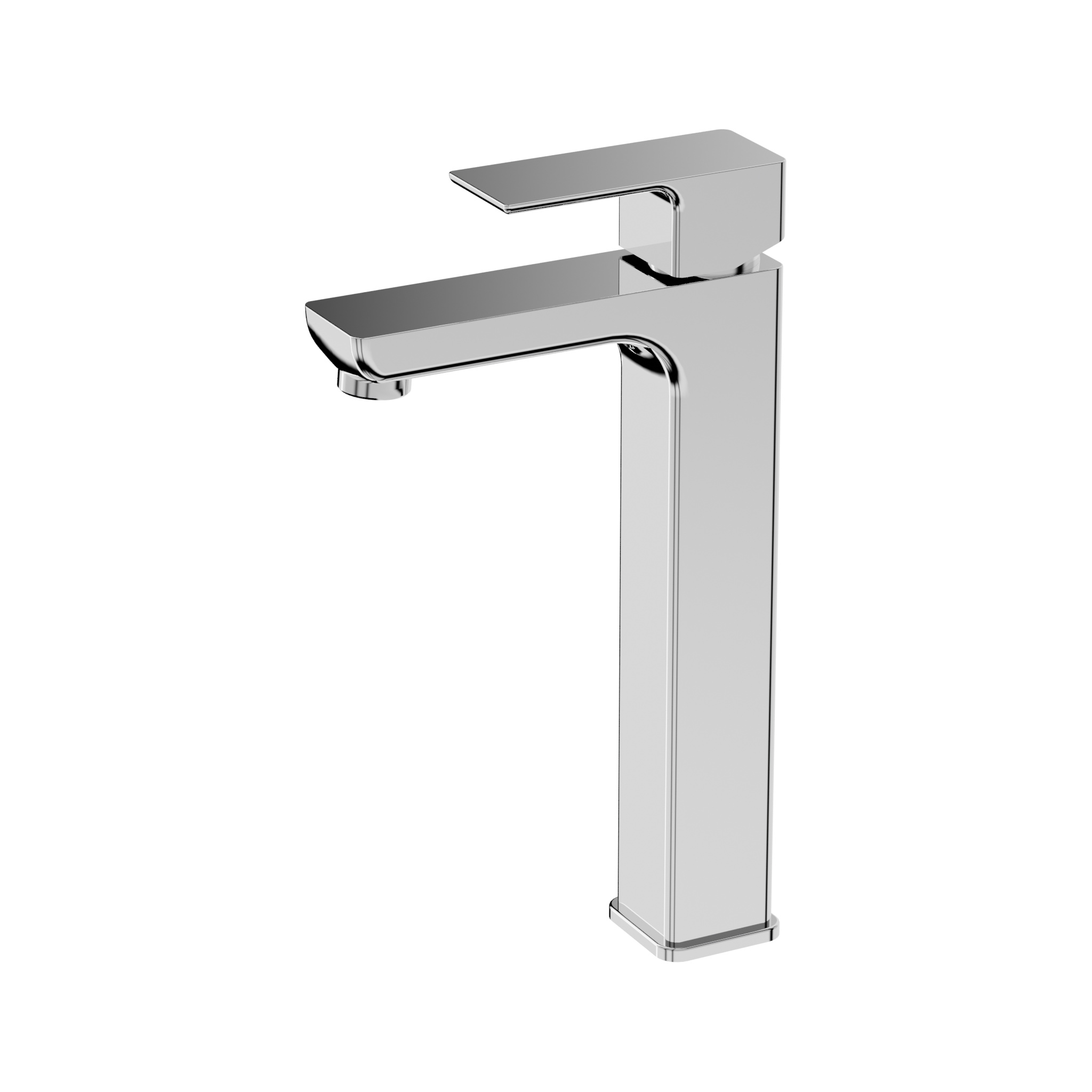 Mitigeur de lavabo haut Aquila Chrome – robinet sur pied chromé
