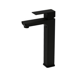 Aquila Mitigeur de lavabo haut – Noir mat - Image principale