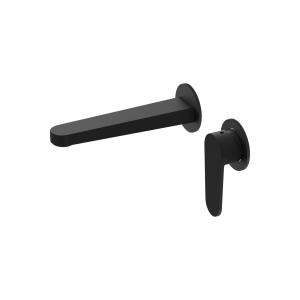 Mitigeur de lavabo encastré Cetus noir mat - Image principale