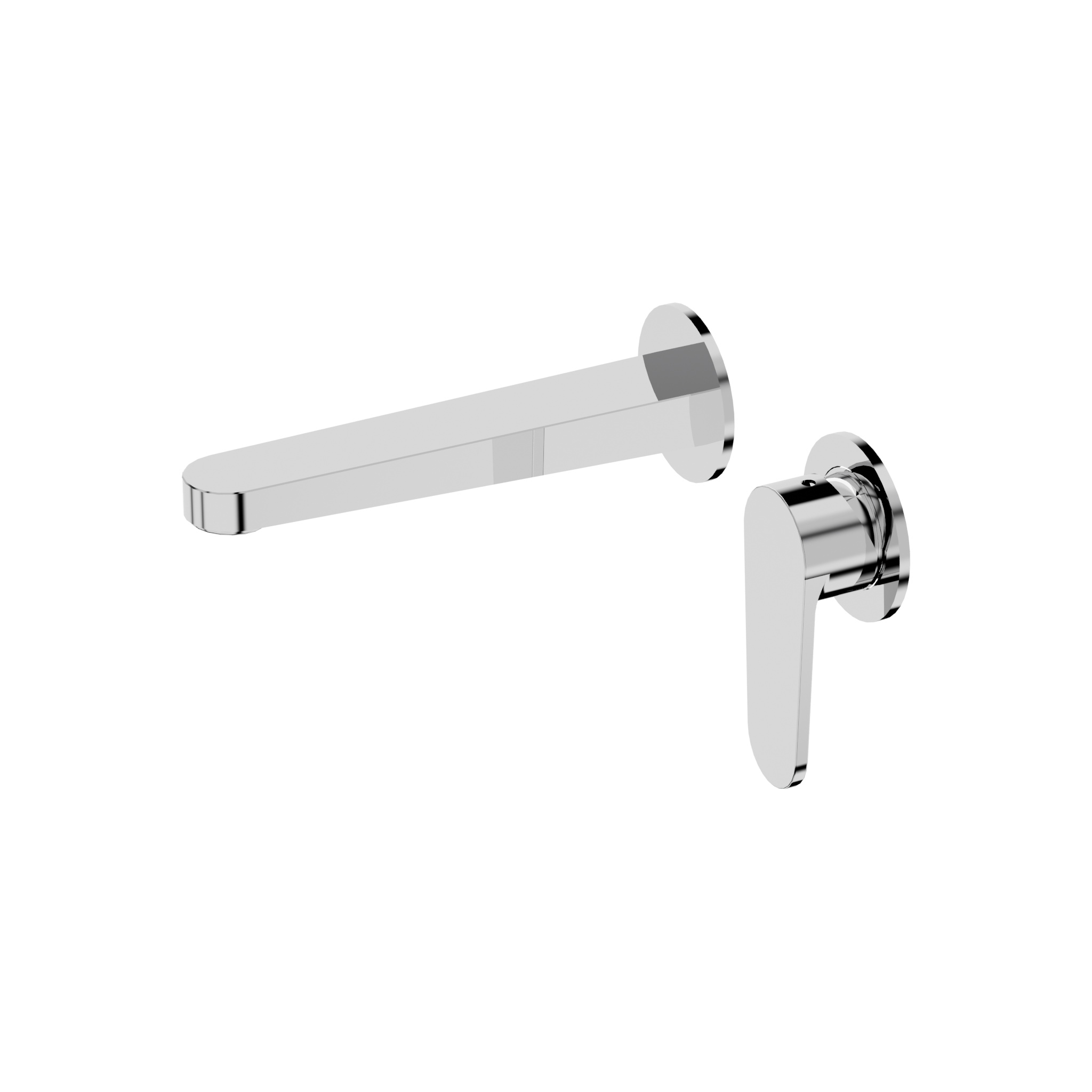 Mitigeur de lavabo encastré Cetus Chrome