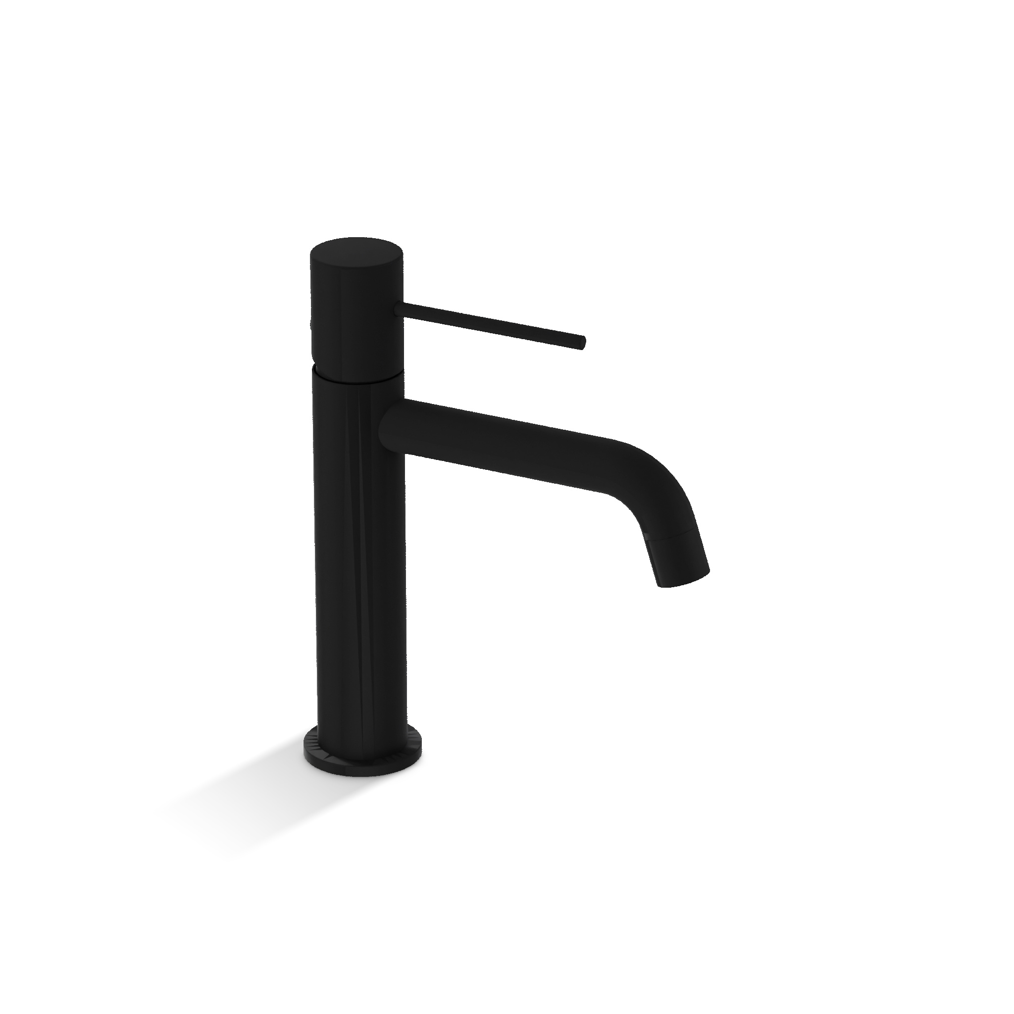 Mitigeur de lavabo Orion noir mat sur pied