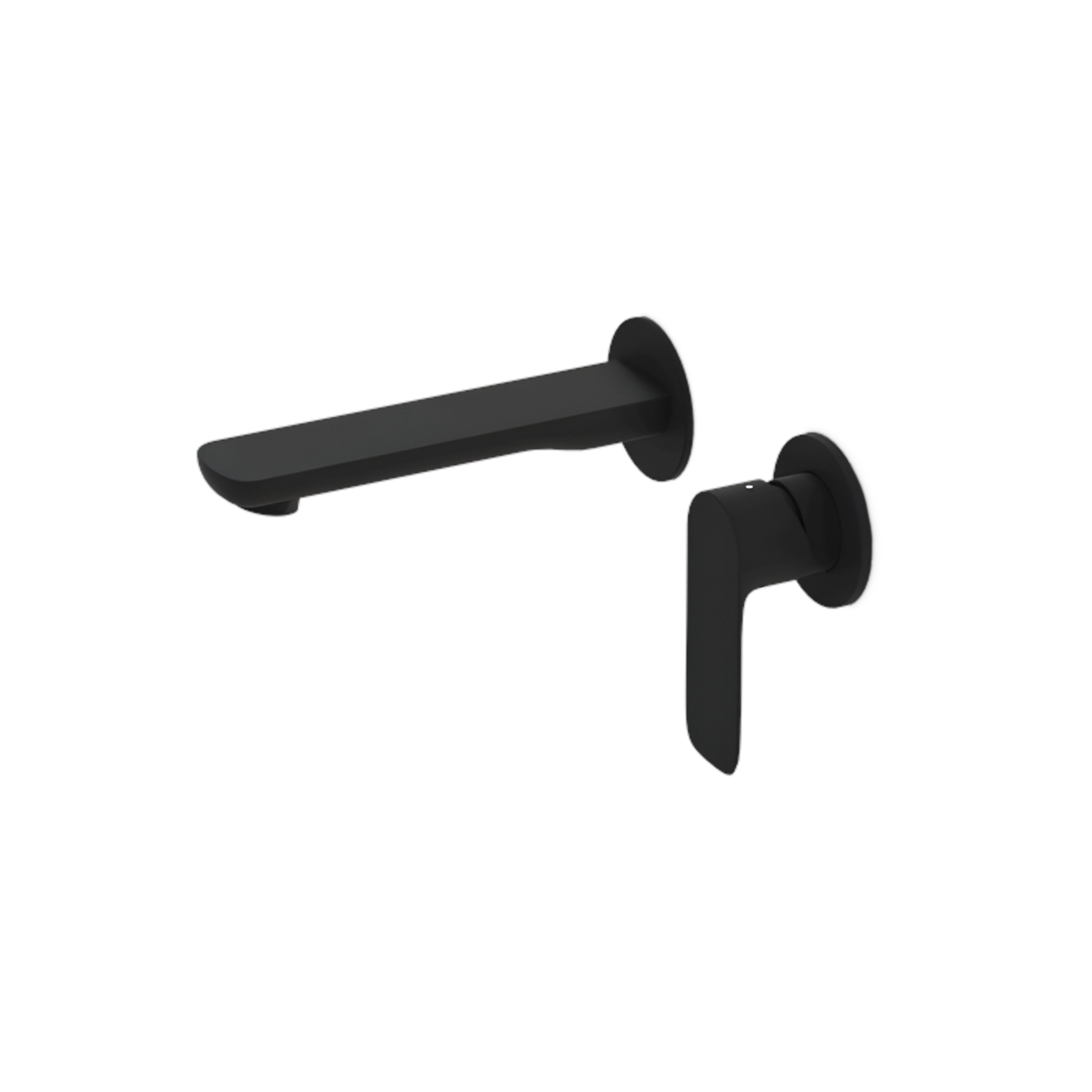 Mitigeur de lavabo encastré Spark noir mat