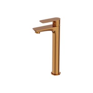 Mitigeur de lavabo haut Spark en cuivre brossé - Image principale