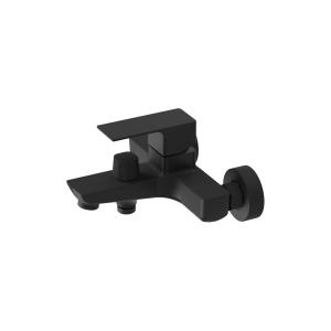 Aquila Matt Black Mitigeur bain-douche – noir mat élégant pour les salles de bains modernes - Image principale