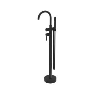 Mitigeur de baignoire sur pied Orion Matt Black, rond, noir mat - Image principale