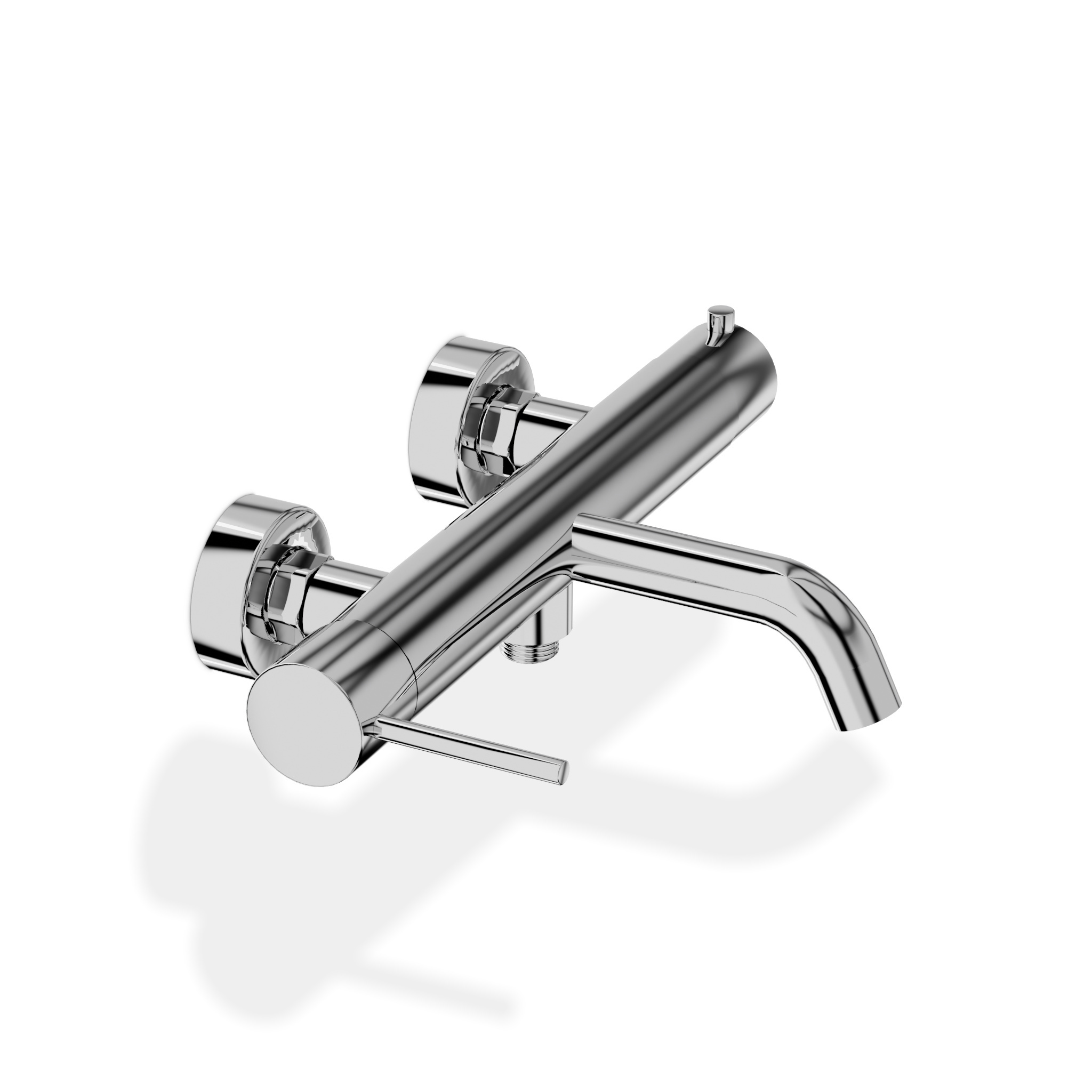 Robinetterie bain-douche murale Orion, finition chrome