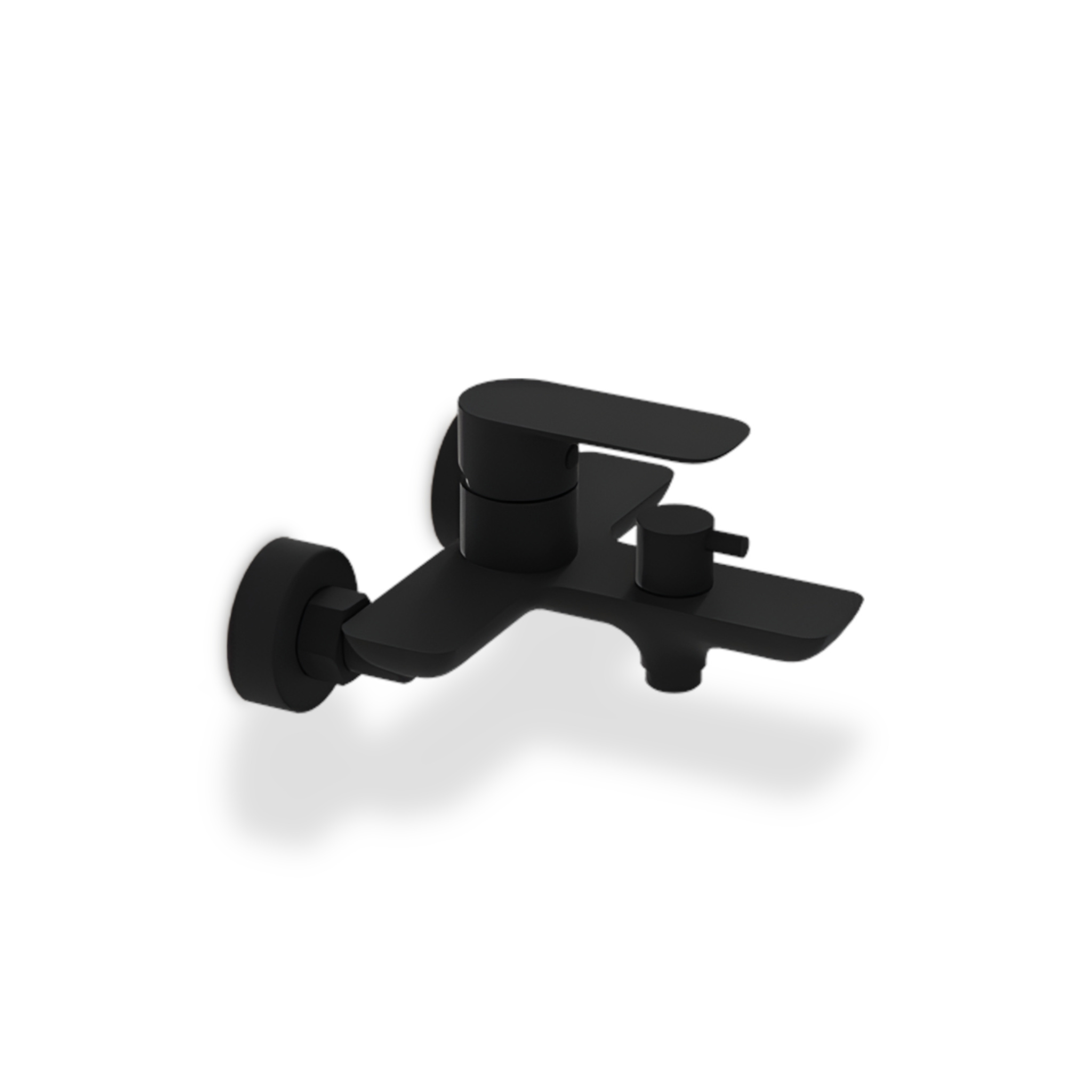 Robinetterie de baignoire et de douche Spark, noir mat