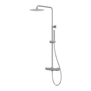 Système de douche apparent Orion Chrome avec Rainshower en chrome - Image principale