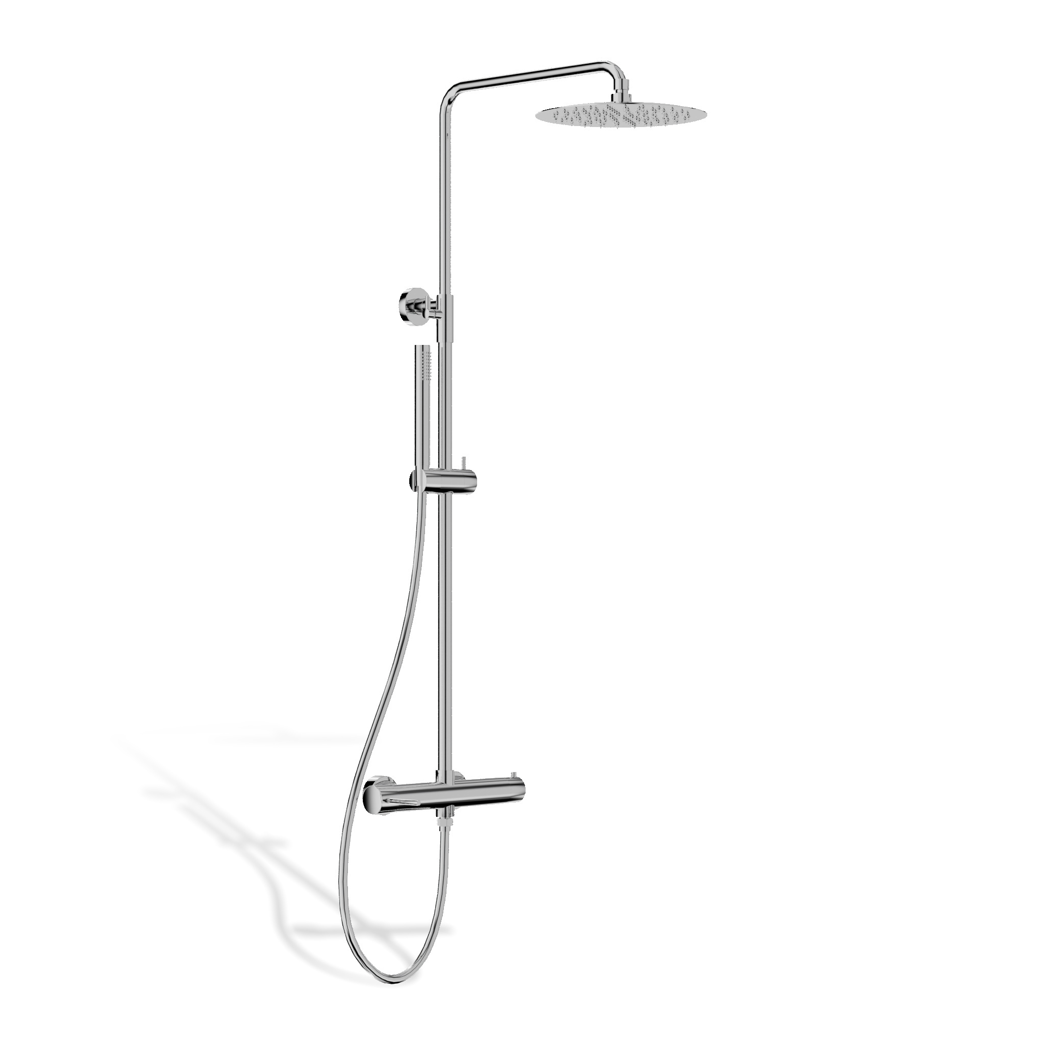 Système de douche apparent Orion Chrome