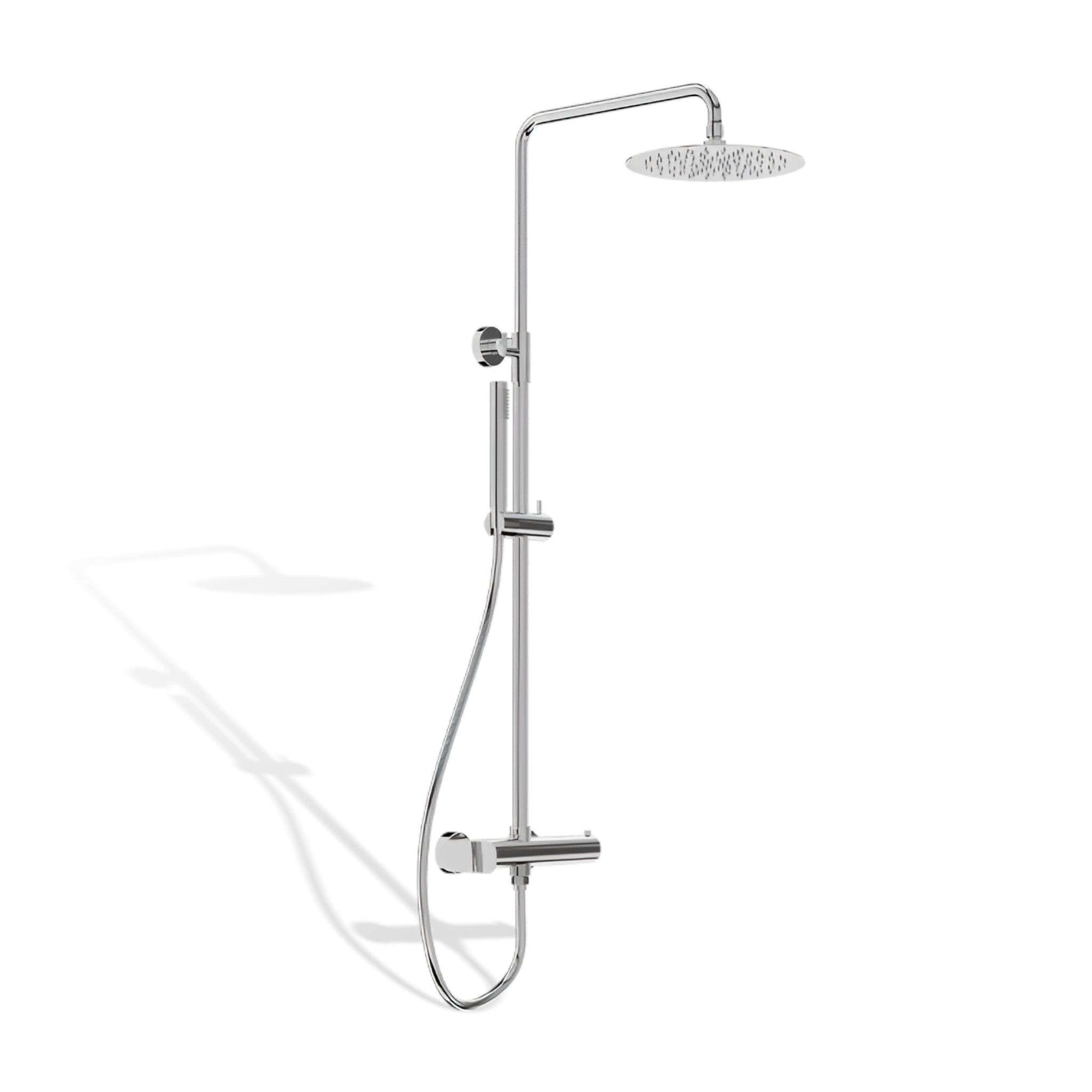 Système de douche apparent Spark chrome