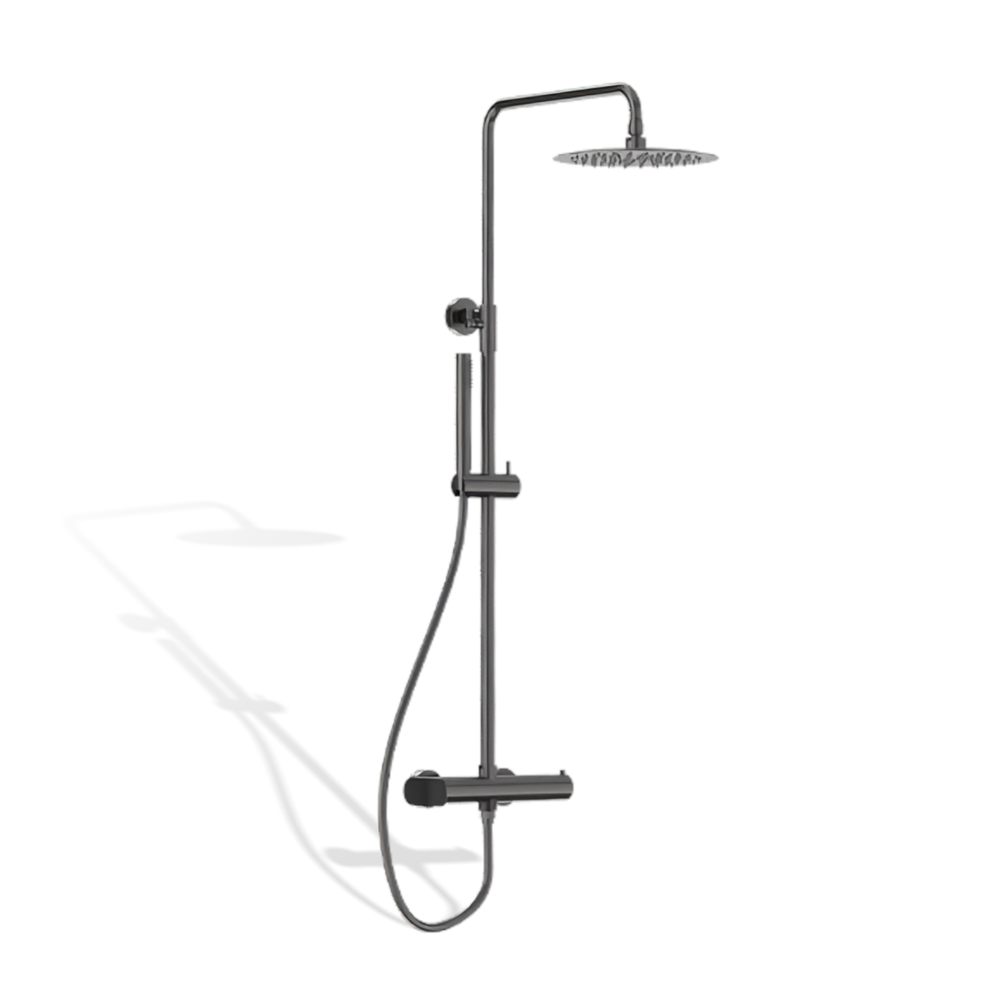 Set de douche apparent Spark Gunmetal