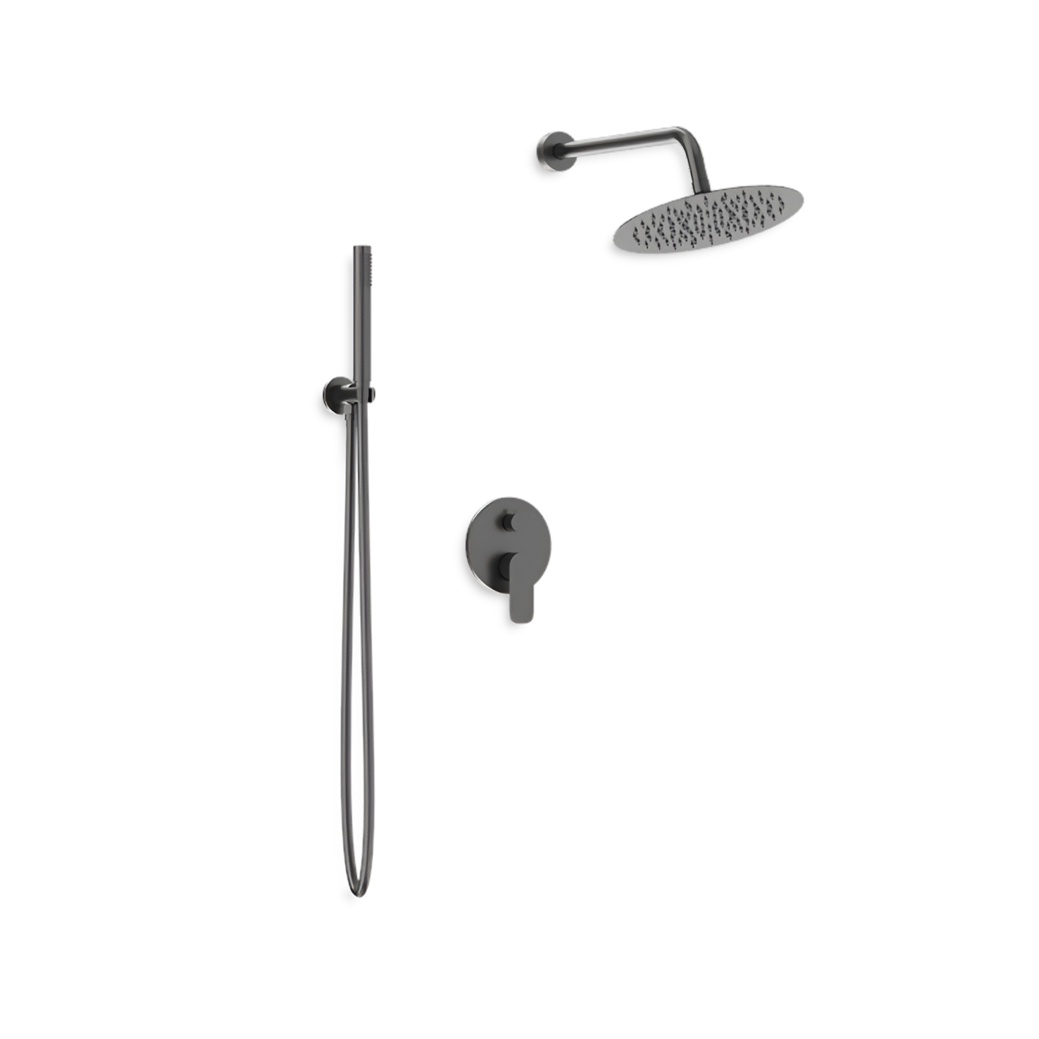 Système de douche encastré Spark gunmetal