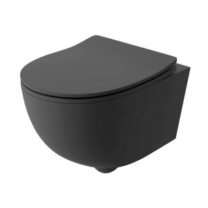 WC suspendu Brava Black – noir mat - Image supplémentaire