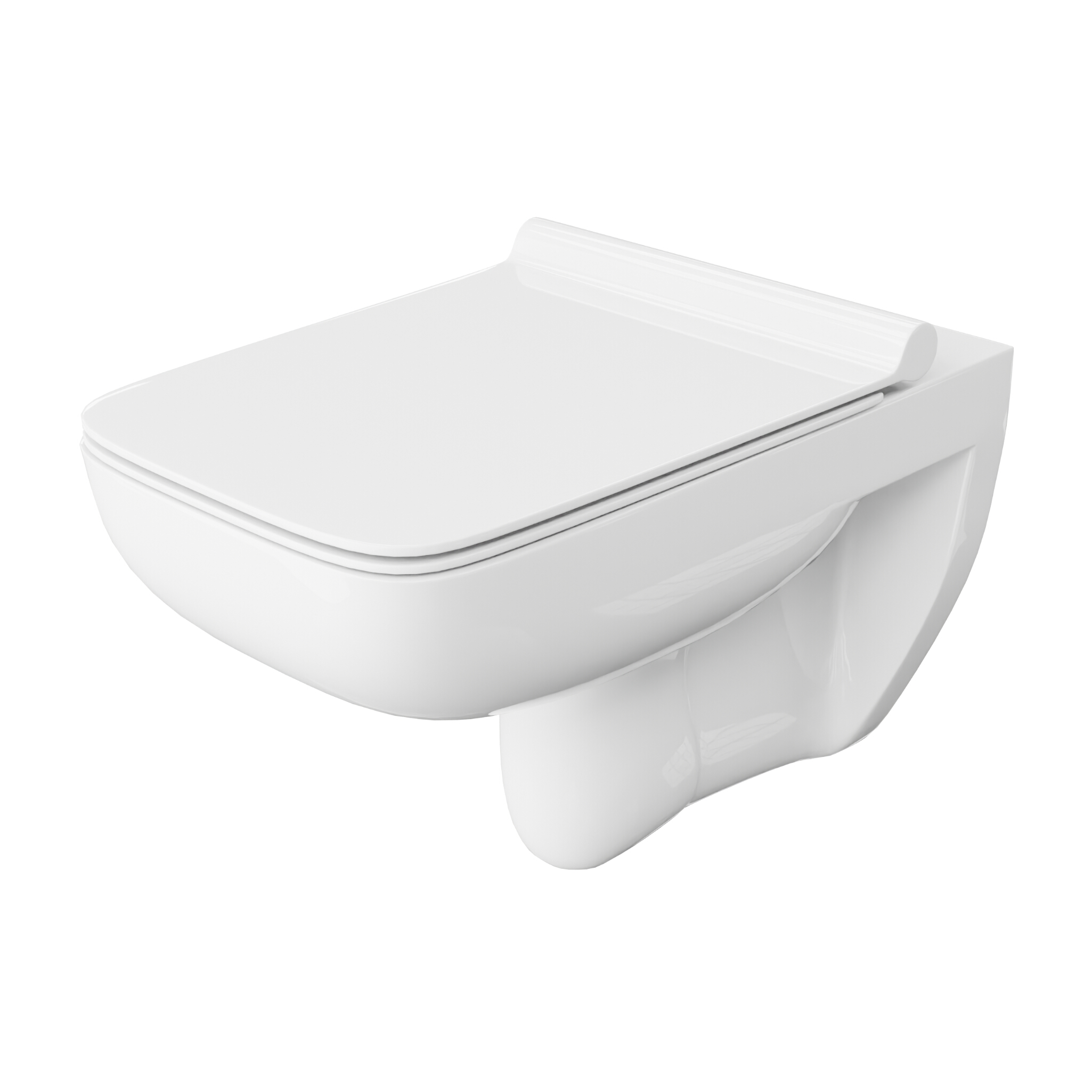 WC suspendu CAPRI SLIM avec abattant Slim