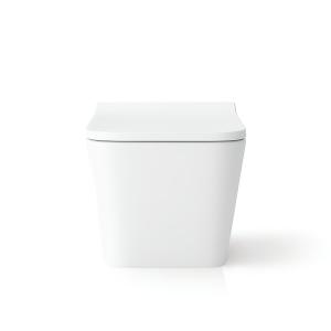 WC suspendu LAGO – design compact, système sans bride RIM+ - Image supplémentaire