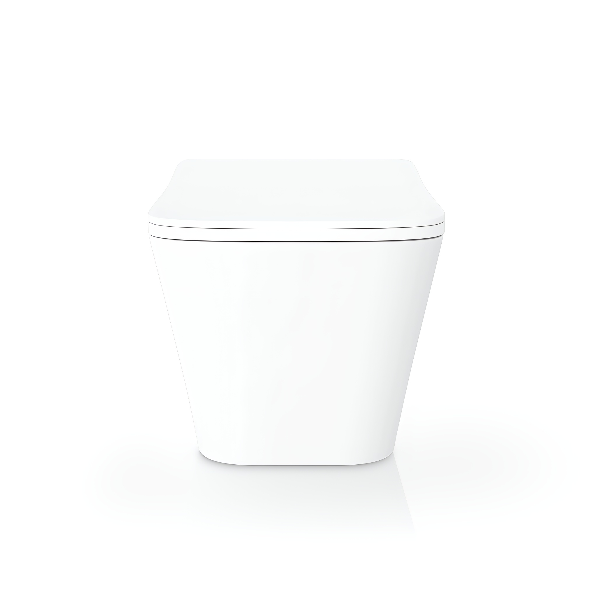 WC suspendu MAIO blanc brillant avec abattant Slim blanc
