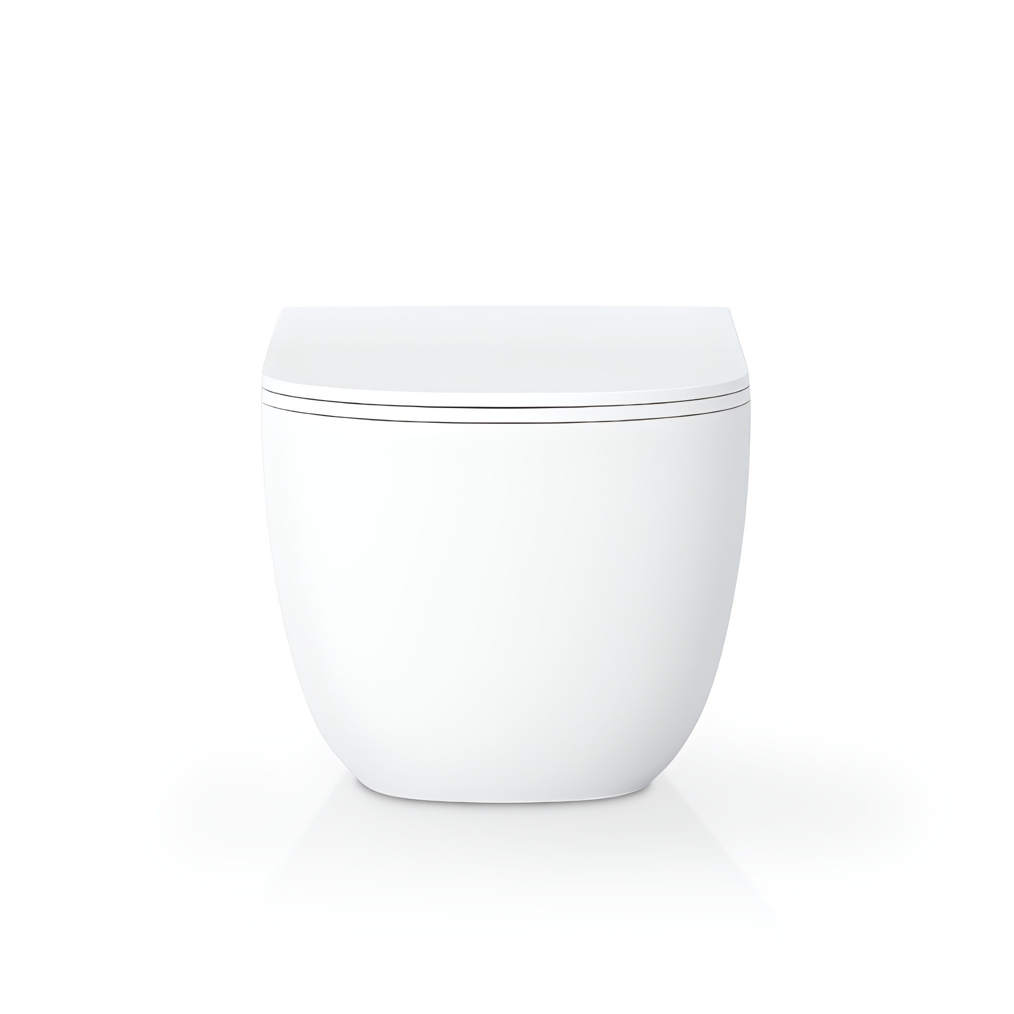 WC suspendu MONDO blanc brillant avec abattant en duroplast