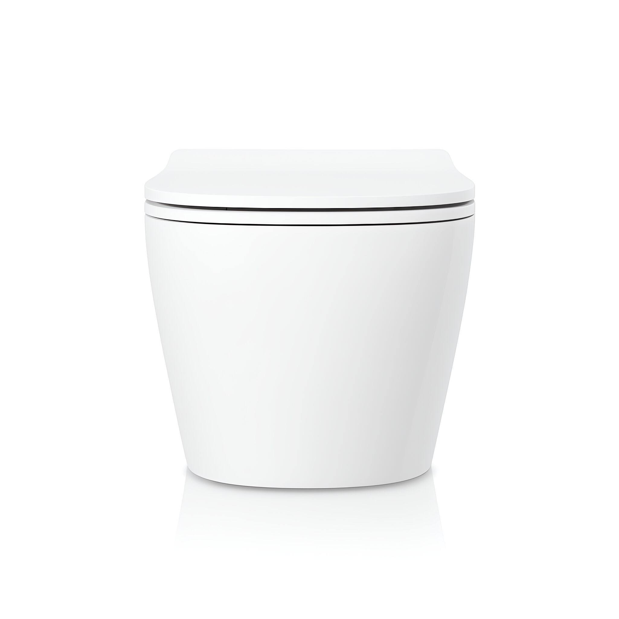 WC suspendu PRAIA blanc avec abattant Slim blanc