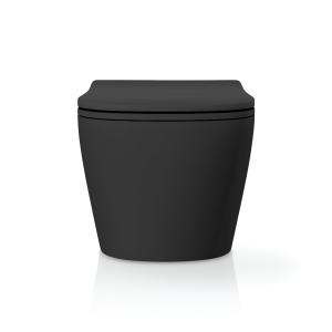 WC suspendu Praia Black – noir mat - Image supplémentaire